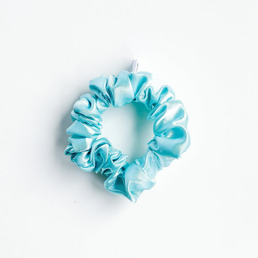 XS Satijnen scrunchie Mint
