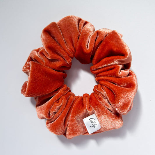 Violet scrunchie Brique