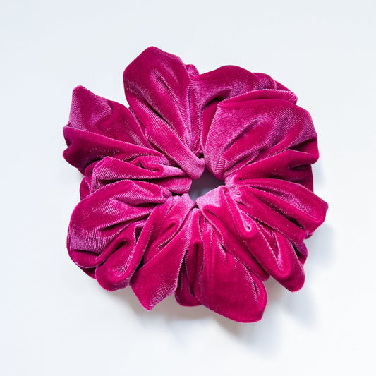 XL Violet scrunchie Magenta