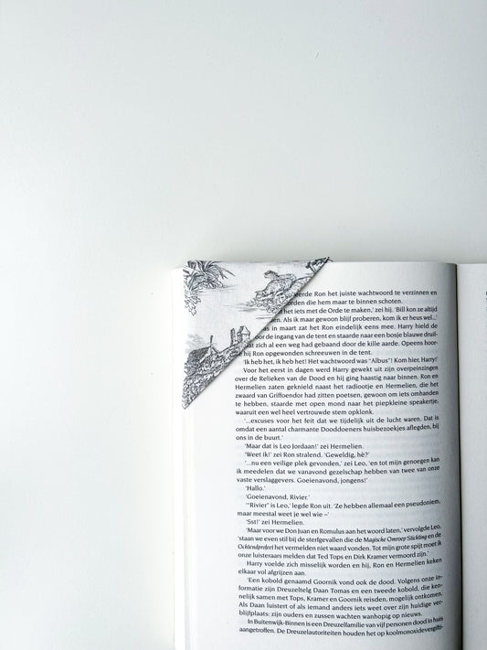 Boekenlegger Meadow Blauw/Grijs