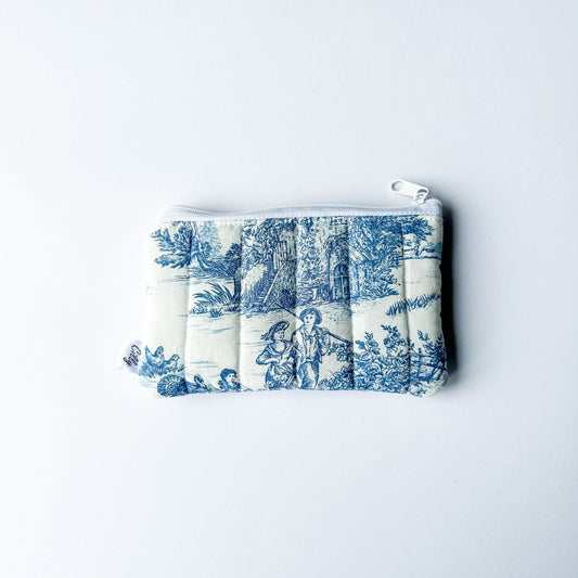 Jouy Blauw Munt Etui