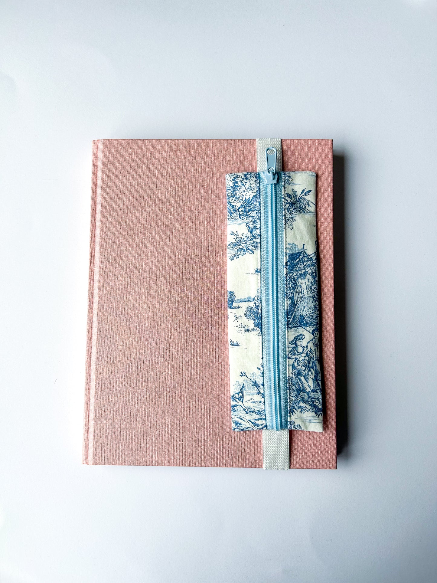 Jouy Etui Blauw/ Wit
