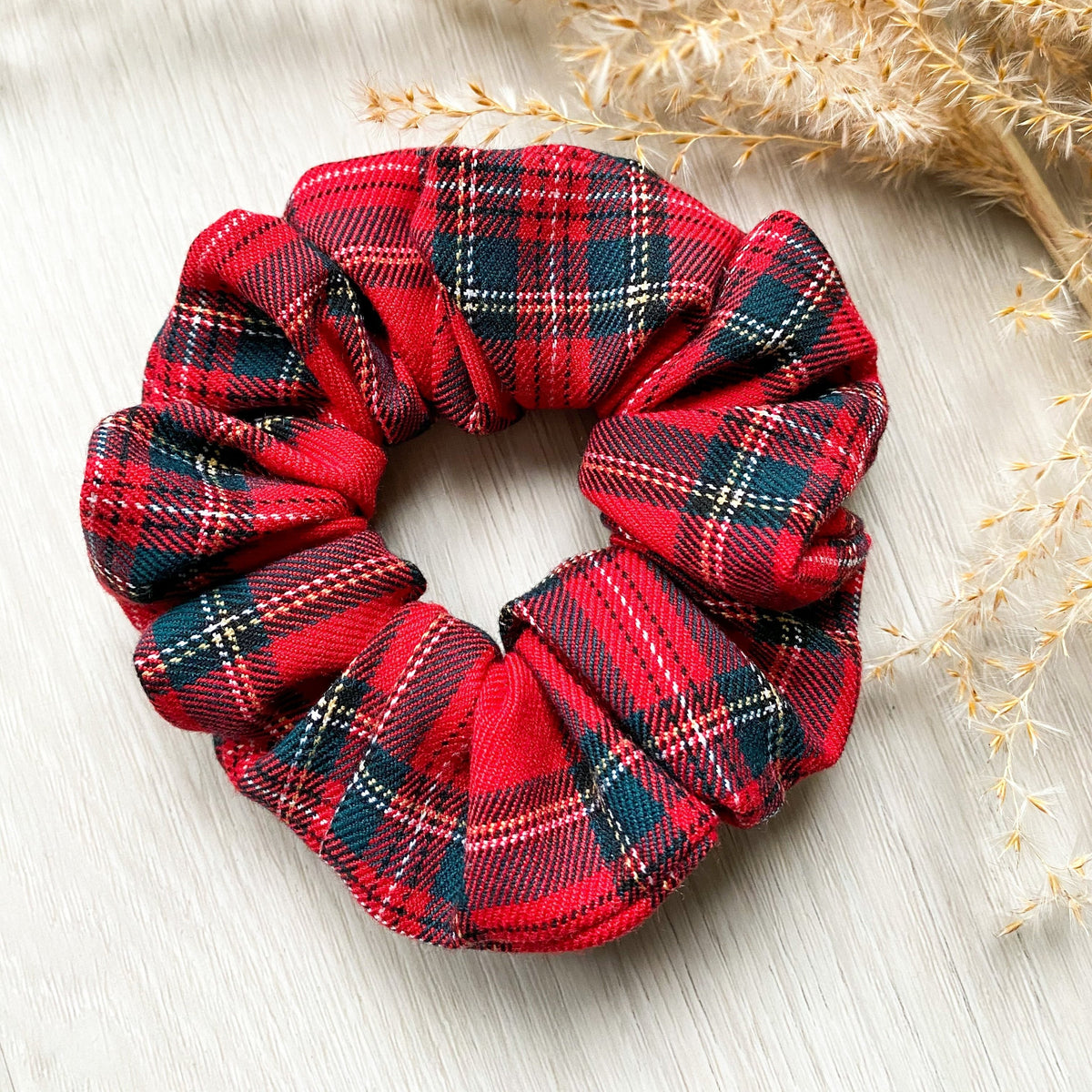 Scotty scrunchie Rood