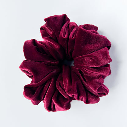 XL Violet scrunchie Bordeaux