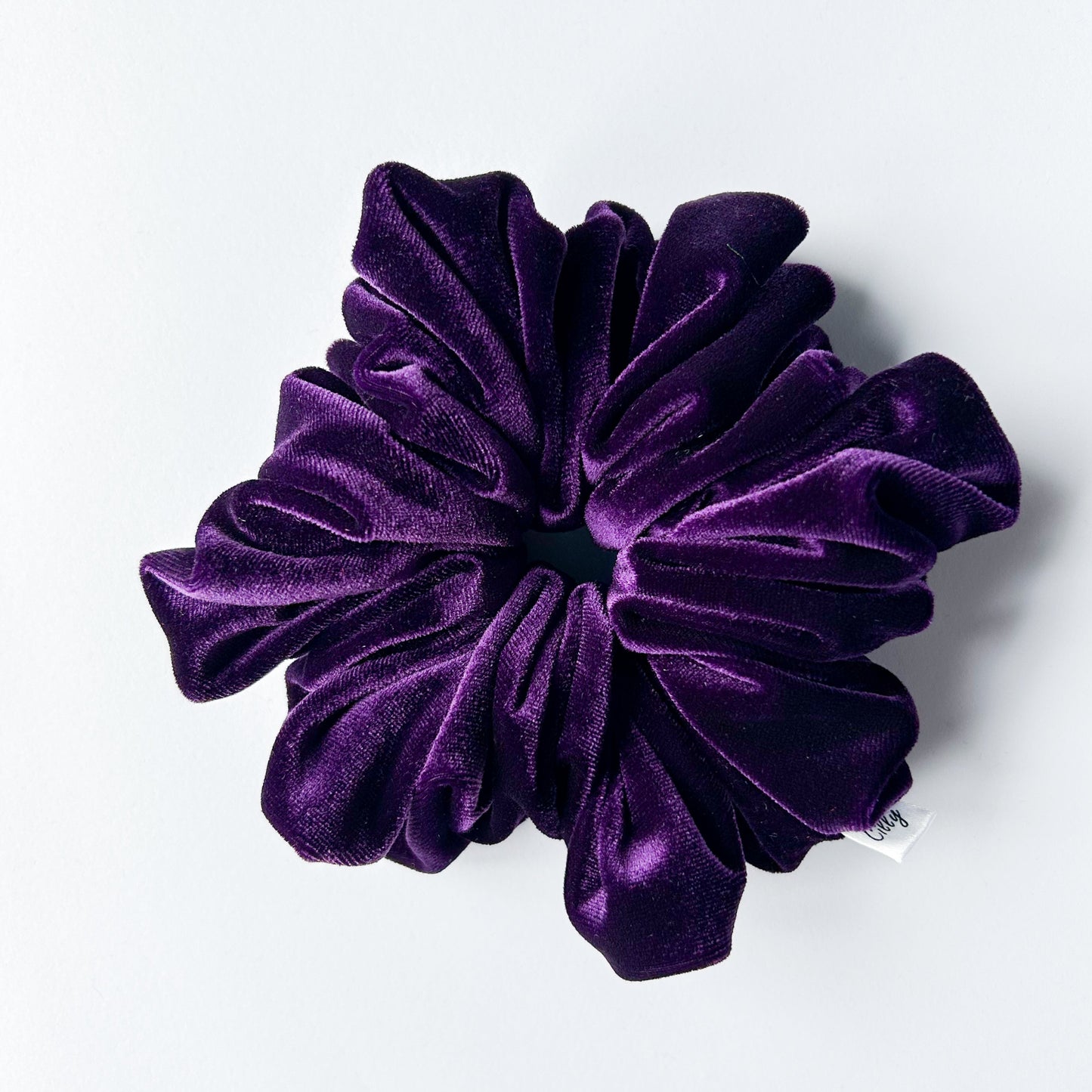XL Violet scrunchie Paars