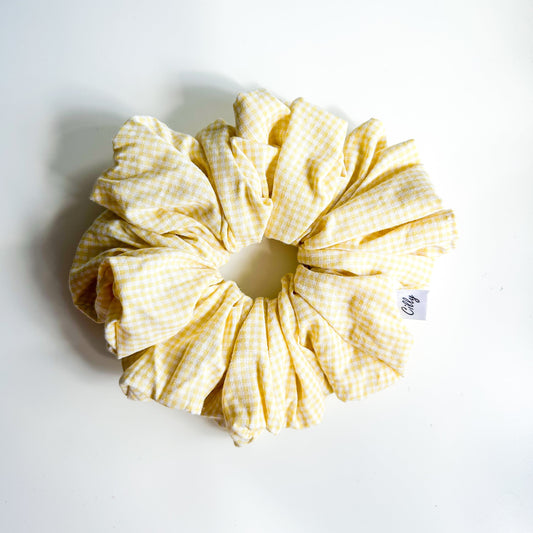 Gigi XL Scrunchie Geel