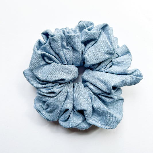 XL Lynn scrunchie licht blauw