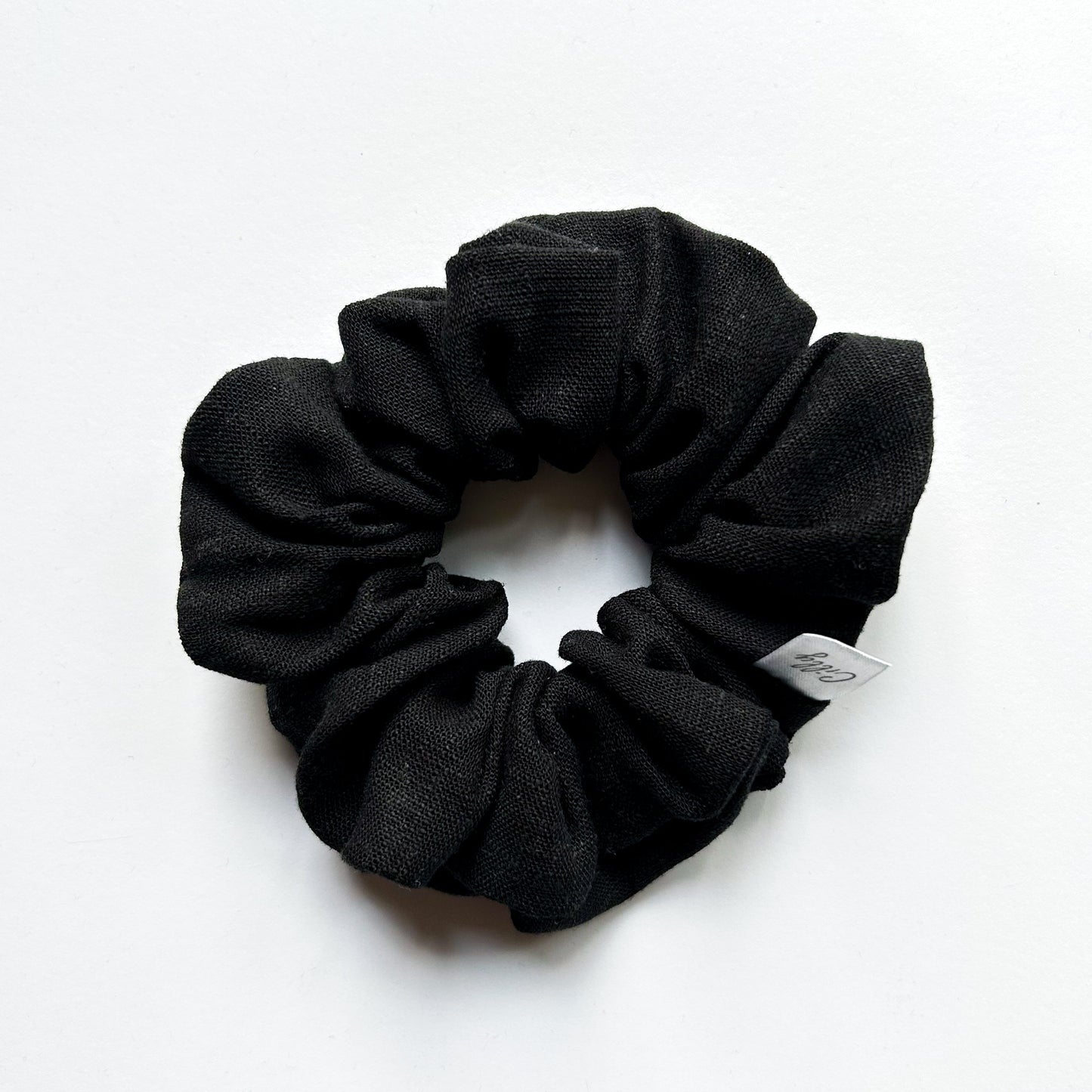 Lynn scrunchie zwart
