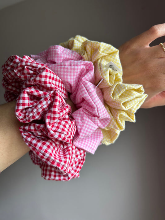 Gigi XL Scrunchie Roze