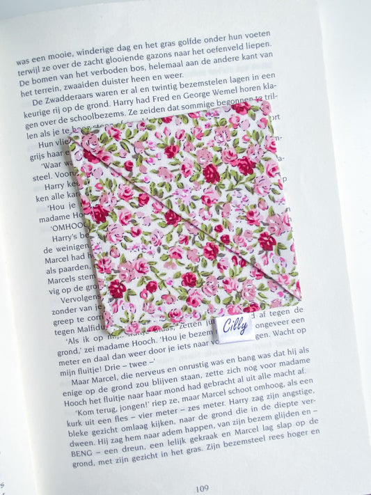 Boekenlegger Fleur Créme