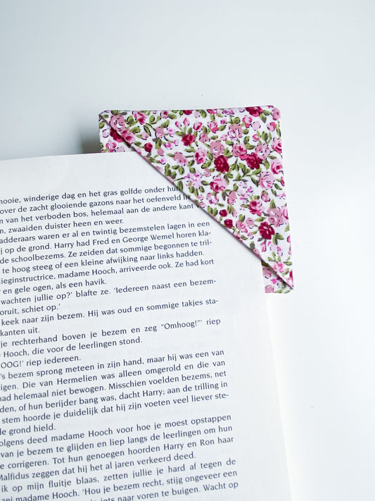 Boekenlegger Fleur Créme